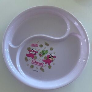 Crayon shi Chan plastic plate